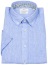 Thumbnail 1- Fynch-Hatton Kurzarmhemd - Casual Fit - Leinen - Button Down Kragen - blau