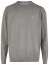 Thumbnail 1- Fynch-Hatton Pullover - Casual Fit - Rundhals-Ausschnitt - grau