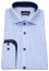 Thumbnail 1- Hatico Hemd - Regular Fit - Kontrastknöpfe - Streifen - hellblau weiß