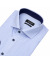 Thumbnail 2- Hatico Hemd - Regular Fit - Kontrastknöpfe - Streifen - hellblau weiß