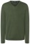Thumbnail 1- MAERZ Muenchen Pullover - Modern Fit - V-Ausschnitt - grün