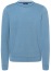 Thumbnail 1- MAERZ Muenchen Pullover - Regular Fit - Rundhals - Bio-Baumwolle - blau