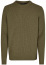 Thumbnail 1- MAERZ Muenchen Pullover - Regular Fit - Rundhals - Merinowolle - grün