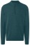 Thumbnail 1- MAERZ Muenchen Pullover - Regular Fit - Troyerkragen - grün