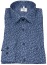 Thumbnail 1- Marvelis Hemd - Modern Fit - floraler Print - dunkelblau / hellblau