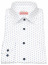 Thumbnail 1- Marvelis Hemd - Modern Fit - Print - Kontrastknöpfe - weiß