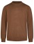 Thumbnail 1- Marvelis Pullover - Merinowolle - Rundhals Ausschnitt - braun