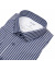 Thumbnail 2- OLYMP Hemd - Level 5  - 24 / Seven Shirt - Streifen - dunkelblau / weiß