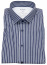 Thumbnail 1- OLYMP Hemd - Level 5  - 24 / Seven Shirt - Streifen - dunkelblau / weiß