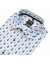 Thumbnail 2- OLYMP Hemd - Luxor Modern Fit - Print - Kontrastknöpfe - blau
