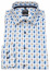 Thumbnail 1- OLYMP Hemd - Luxor Modern Fit - Print - Kontrastknöpfe - blau