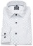 Thumbnail 1- OLYMP Hemd - Modern Fit - 24/7 Climate Control - Print - weiß / dunkelblau