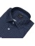 Thumbnail 2- OLYMP Hemd - No. Six Super Slim - Print- dunkelblau - extra langer 69cm Arm