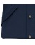 Thumbnail 4- OLYMP Kurzarmhemd - Level Five Body Fit - Faux Uni Struktur - dunkelblau