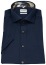 Thumbnail 1- OLYMP Kurzarmhemd - Level Five Body Fit - Faux Uni Struktur - dunkelblau