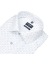 Thumbnail 2- OLYMP Kurzarmhemd - Modern Fit - Global Kent - Print - weiß / hellblau / dunkelblau