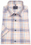 Thumbnail 1- OLYMP Kurzarmhemd - Modern Fit - Under Button Down - kariert - mehrfarbig