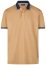 Thumbnail 1- OLYMP Poloshirt - Regular Fit - Piqué - Kontrastkragen - caramel