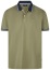 Thumbnail 1- OLYMP Poloshirt - Regular Fit - Piqué - Kontrastkragen - grün