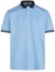 Thumbnail 1- OLYMP Poloshirt - Regular Fit - Piqué - Kontrastkragen - hellblau