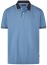 Thumbnail 1- OLYMP Poloshirt - Regular Fit - Piqué - Kontrastkragen - rauchblau