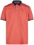 Thumbnail 1- OLYMP Poloshirt - Regular Fit - Piqué - Kontrastkragen - rot