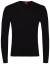 Thumbnail 1- OLYMP Pullover - Level Five Casual - V-Ausschnitt - Merinowolle - schwarz