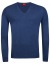Thumbnail 1- OLYMP Pullover - Level Five - V-Ausschnitt - Merinowolle - blau
