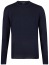 Thumbnail 1- OLYMP Pullover - Merinowolle - Rundhals - dunkelblau