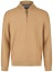 Thumbnail 1- OLYMP Pullover - Troyer mit Reissverschluss - Strick - Struktur- hellbraun