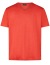 Thumbnail 1- OLYMP T-Shirt - Regular Fit - V-Ausschnitt - Leinen - rot