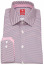 Thumbnail 1- Pure Hemd - Slim Fit - Kentkragen  - Print - rosa / weiß