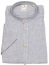 Thumbnail 1- Pure Kurzarmhemd - Slim Fit - Stehkragen - Leinen - grau
