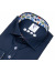 Thumbnail 2- R2-Amsterdam Hemd - Casual Fit - Haifischkragen - Two Ply Twill - dunkelblau