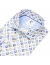 Thumbnail 2- R2-Amsterdam Hemd - Modern Fit - Haifischkragen - Print - blau / braun / weiß