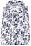 Thumbnail 1- R2-Amsterdam Hemd - Modern Fit - Haifischkragen - Print - dunkelblau / weiß