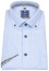 Thumbnail 1- Redmond Kurzarmhemd - Comfort Fit - Button Down Kragen - Kontrastknöpfe - hellblau