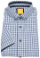 Thumbnail 1- Redmond Kurzarmhemd - Modern Fit - Button Down Kragen - kariert - blau