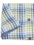 Thumbnail 4- Redmond Kurzarmhemd - Regular Fit - Button Down - Leinen - kariert - blau / grün