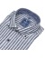 Thumbnail 2- Redmond Kurzarmhemd - Regular Fit - Button Down - Leinen - Streifen - blau / weiß