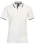Thumbnail 1- Redmond Poloshirt - Regular Fit - Piqué - Kontraststreifen - weiß