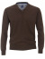 Thumbnail 1- Redmond Pullover - V-Ausschnitt - braun