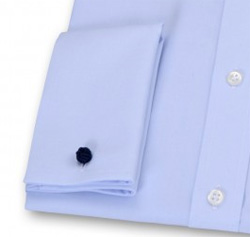 Hemd mit Umschlagmanschette für Manschettenknöpfe